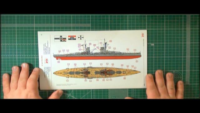 "Кронпринц", Германский линейный корабль І МВ S.016 Scale: 1:700 смотреть онлайн