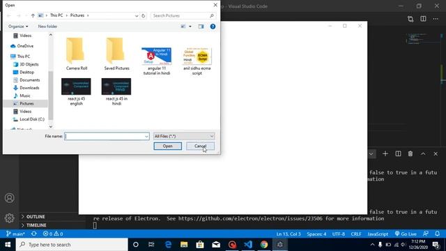 Electron js tutorial for beginners # Dialog box смотреть онлайн