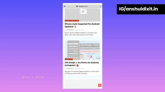 ? IPhone Safari For Android | How To Install IOS Safari Browser On Android