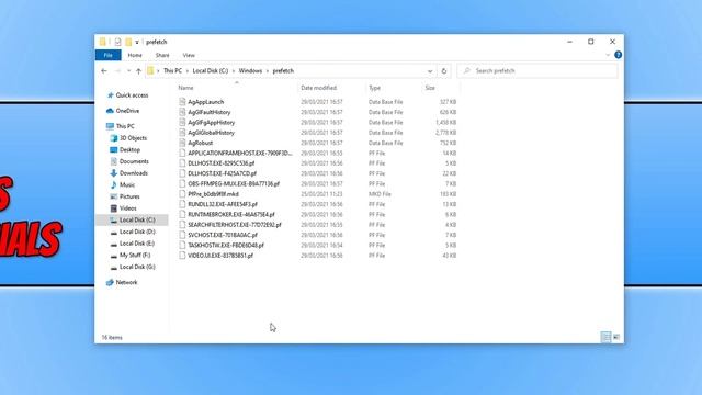 How To Delete The Prefetch Files In Windows 10 Tutorial смотреть онлайн