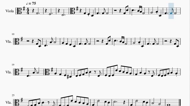 Viola Sheet Music: How to play Emil's Sacrifice (NieR) by Keiichi Okabe смотреть онлайн