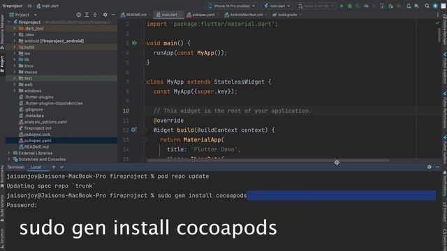 How to Install Firebase on Flutter? | Firebase Setup Using Android Studio | iOS and Android смотреть онлайн