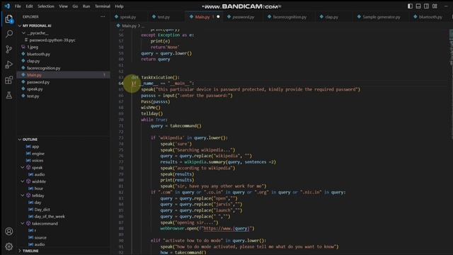 Wake up feature in jarvis (voice command)?? | Jarvis tutorial 17 | Voice assistant using python смотреть онлайн