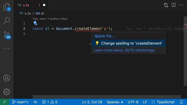 VS Code tips — Accept quick fixes and code actions by double pressing ctrl+. or cmd+. смотреть онлайн