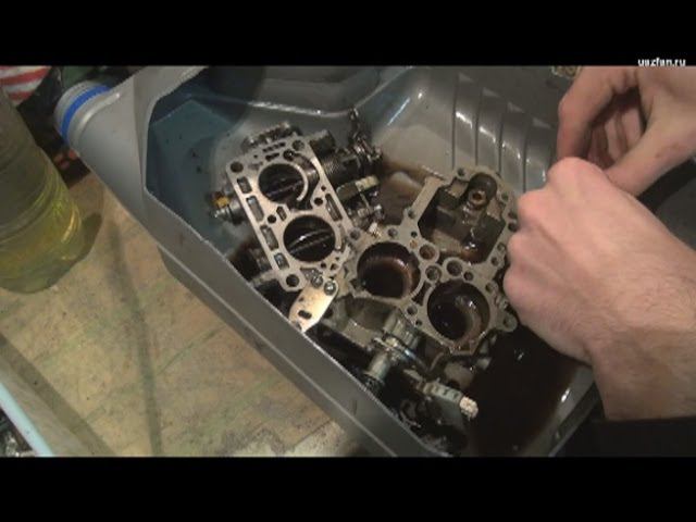 Разборка и промывка карбюратора К-151 смотреть онлайн