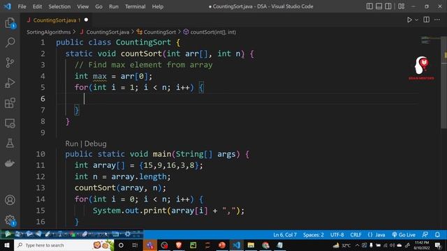 Counting Sort | Brain Mentors Pvt. Ltd. смотреть онлайн