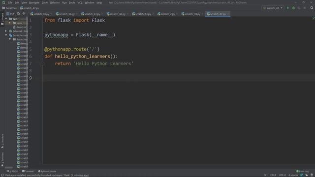 Creating a Python Flask API смотреть онлайн