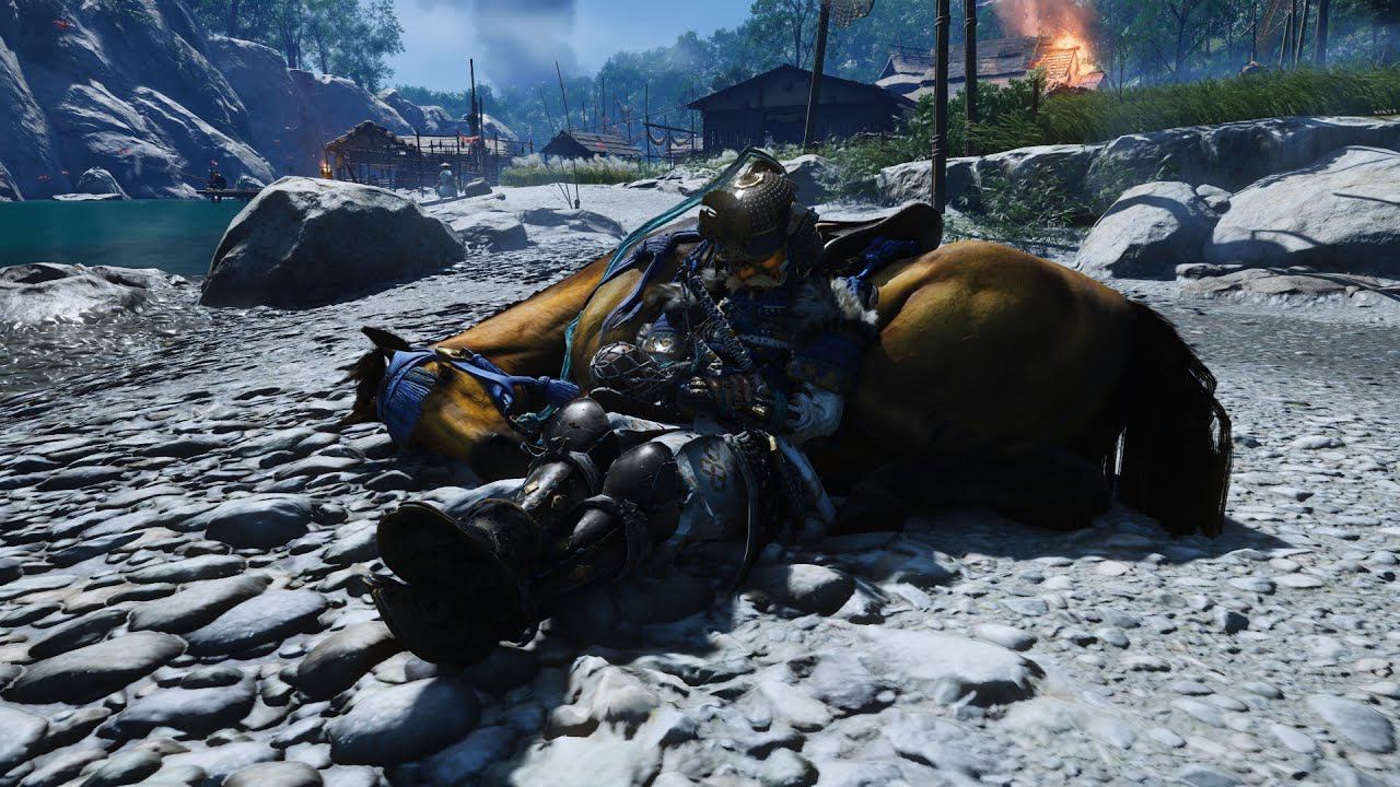 Призрак Цусимы. Продолжаем освобождать остров. #часть12 смотреть онлайн