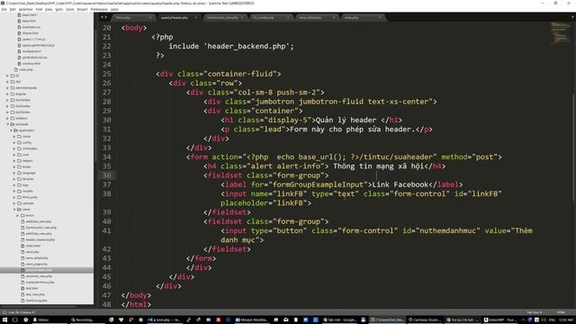 137 - Tạo view sửa json header | CodeIgniter смотреть онлайн