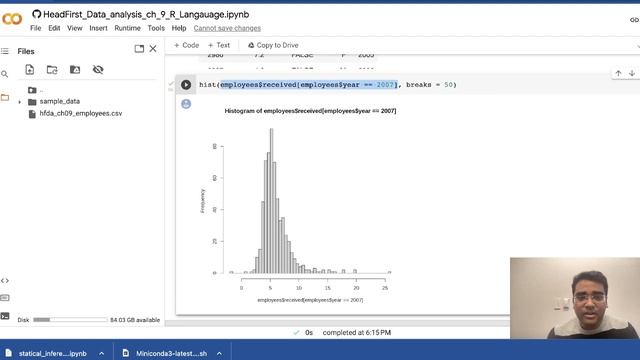Head First Data analytics: Chapter 9 Histogram смотреть онлайн