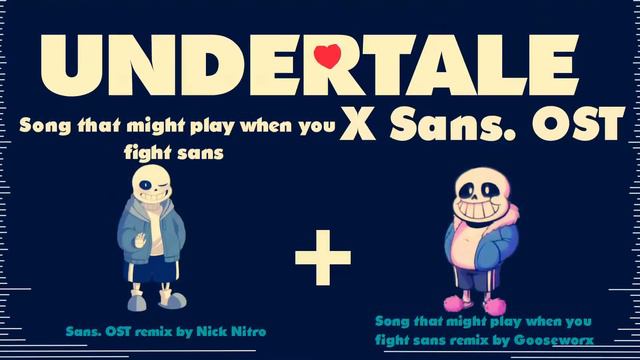 Song that might play when you fight sans X Sans. OST MIX смотреть онлайн
