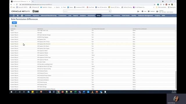 NetSuite Role Permissions Differences Feature смотреть онлайн