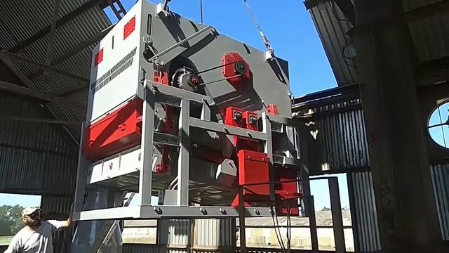 Монтаж сепаратора УС-40 он же Аструм СТ-45 на ЗАВ-100 смотреть онлайн