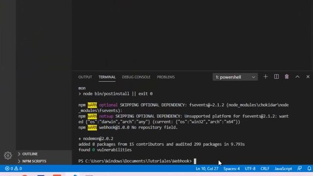 Cómo hacer un webhook para consumir API (Uber Eats) (Node) смотреть онлайн