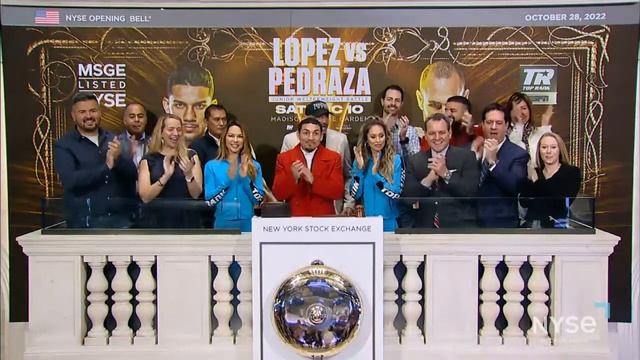 Madison Square Garden Entertainment (NYSE: MSGE) Rings The Opening Bell® смотреть онлайн