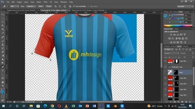 Raglan Soccer Mockup (Smart Object) | Free Download TIFF Photoshop смотреть онлайн