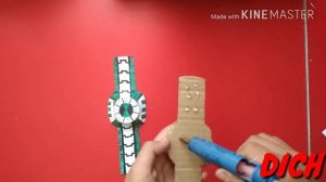 Как сделать часы Бен 10 Омниверс из бумаги / how to make ben 10