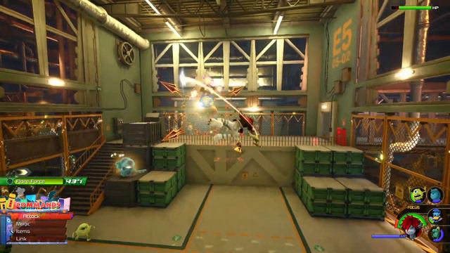 Kingdom Hearts 3 - Monsters Inc. Fights (LV1 Critical) *No Damage* смотреть онлайн