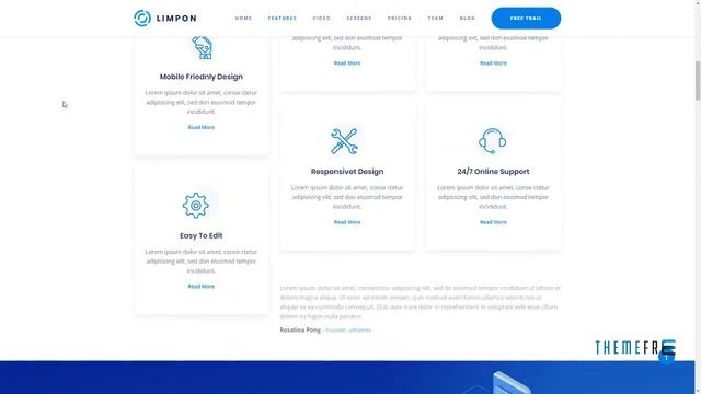 Limpon - App Landing Page WordPress Theme Herb Minoru смотреть онлайн