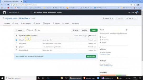 How to work in GitHub and Visual Studio 2022