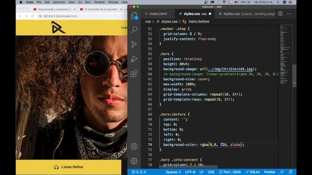 Como crear efecto Overlay en CSS смотреть онлайн