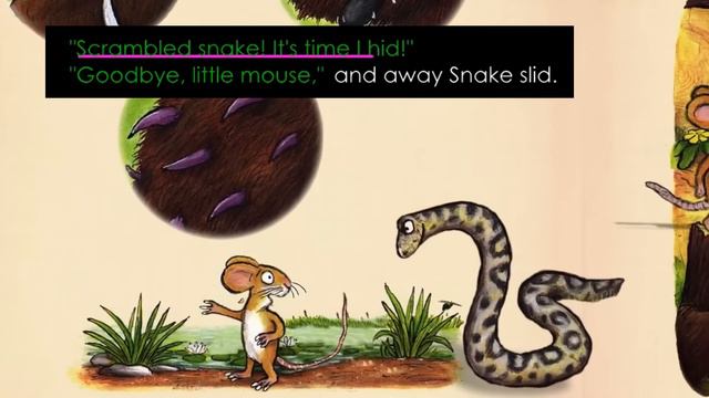 The Gruffalo (audiobook with text and animation) смотреть онлайн