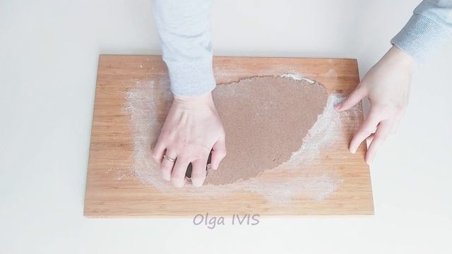 Печенье из ржаной муки. Хрустящее печенье с корицей. смотреть онлайн