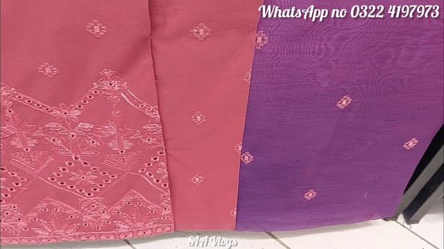 Sapphire eid summer collection 24 part 2/Sapphire new lawn arrival volume 2/ sia vlogs смотреть онлайн