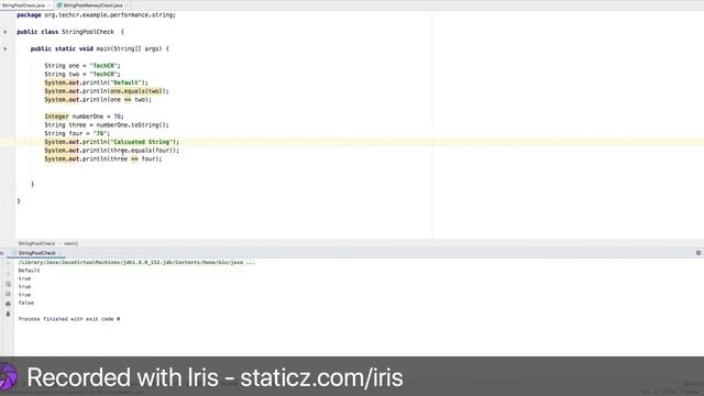 String Pool 3 - Push String into String Pool ( intern ) смотреть онлайн