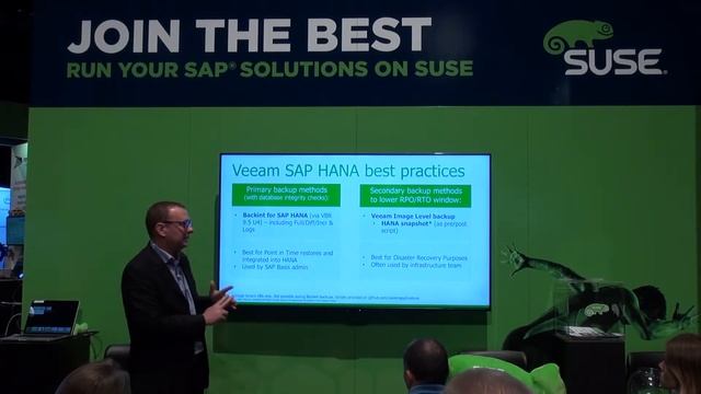Veeam - SAP Sapphire 2019 SUSE Partner Presentation смотреть онлайн