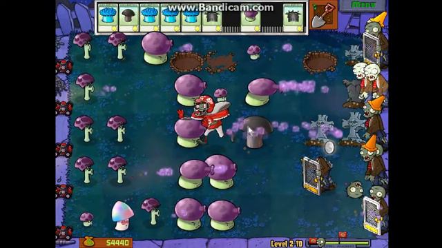 PlantsVsZombies Уровень 10(Ночь) и уровень 1(Бассейн) смотреть онлайн