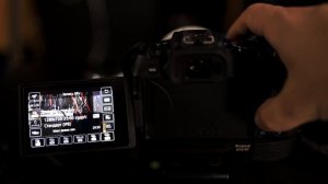 CANON EOS RP: МЕНЮ и особенности работы в кроп-режиме с объективами EF-S.