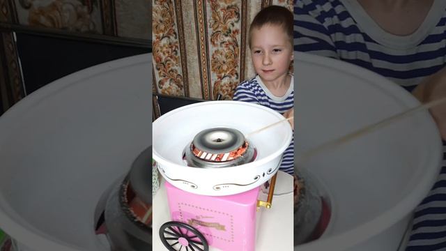 Делаем сахарную вату смотреть онлайн