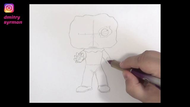 How to draw Jason Voorhees, Halloween stuff, Как нарисовать Джейсона Вурхиза смотреть онлайн