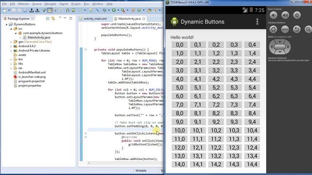 Dynamic Buttons with Images: Android Programming смотреть онлайн