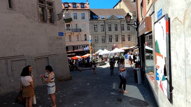 Lausanne - beautiful Downtown - Switzerland смотреть онлайн