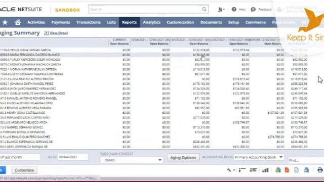Real time Reports - Oracle NetSuite ERP 100% Cloud Based смотреть онлайн