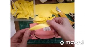 Бесплатный МК хризантема кустовая в горшочке из изолона и фоамирана, светильник