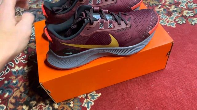 Nike Pegasus Trail 3Dark Beetroot Unboxing смотреть онлайн