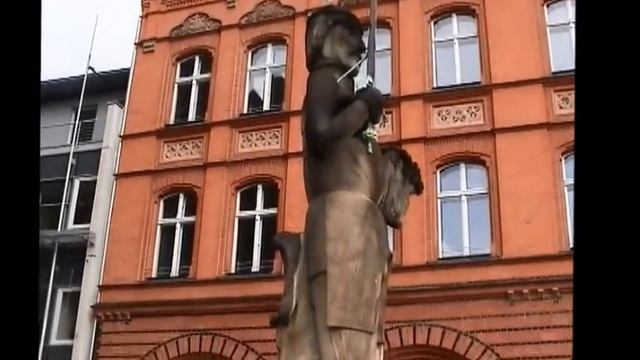 Stendal (Germany) walking to City hall 德國 施滕達爾鎮漫遊 смотреть онлайн