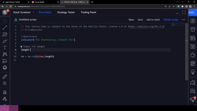Tradingview Pinescript Version 5 - Masterclass - Session 01 смотреть онлайн