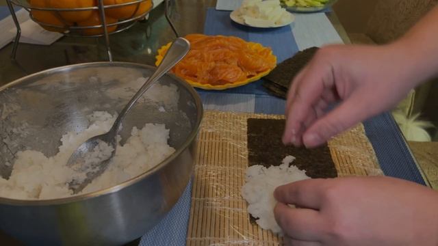Ролы/ Быстрая и очень вкусная засолка рыбы/ Make sushi смотреть онлайн