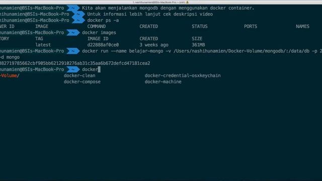 Mongodb dengan docker container смотреть онлайн