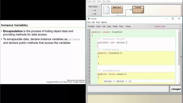 Big java 3.2: Encapsulation смотреть онлайн