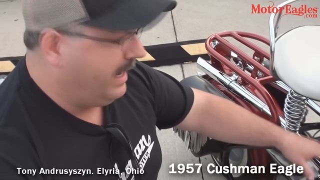 Restored Vintage 1957 Cushman Eagle смотреть онлайн