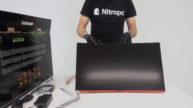 Unboxing español Monitor Keep Out XGM27PRO+ 27'' FullHD 240Hz LED Curvo | Nitropc смотреть онлайн