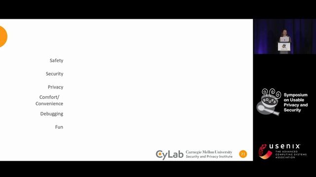 SOUPS 2023 - Towards Usable Security Analysis Tools for Trigger-Action Programming смотреть онлайн