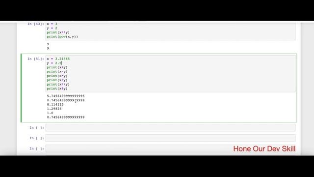 Operators in Python (Arithmetic, Logical and Comparison) смотреть онлайн