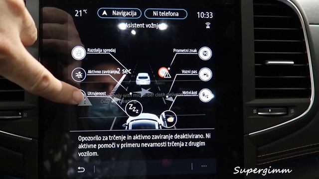 New 2021 Renault Talisman Multimedia Infotainment system in detail by Supergimm смотреть онлайн