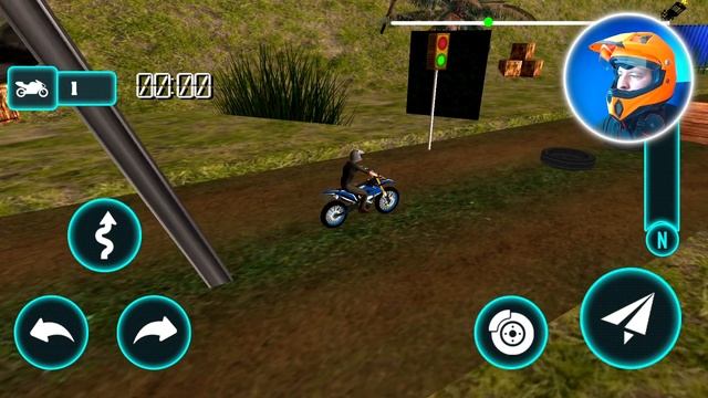 Crazy Racing Bike Stuntman Game Android Gameplay смотреть онлайн